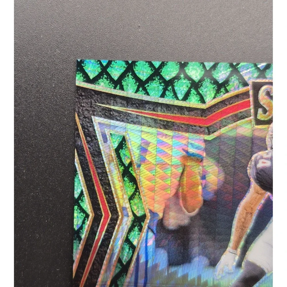 2024 Select A.J. Terrell #403 Field Level Dragon Scale Prizm /70 SP Falcons